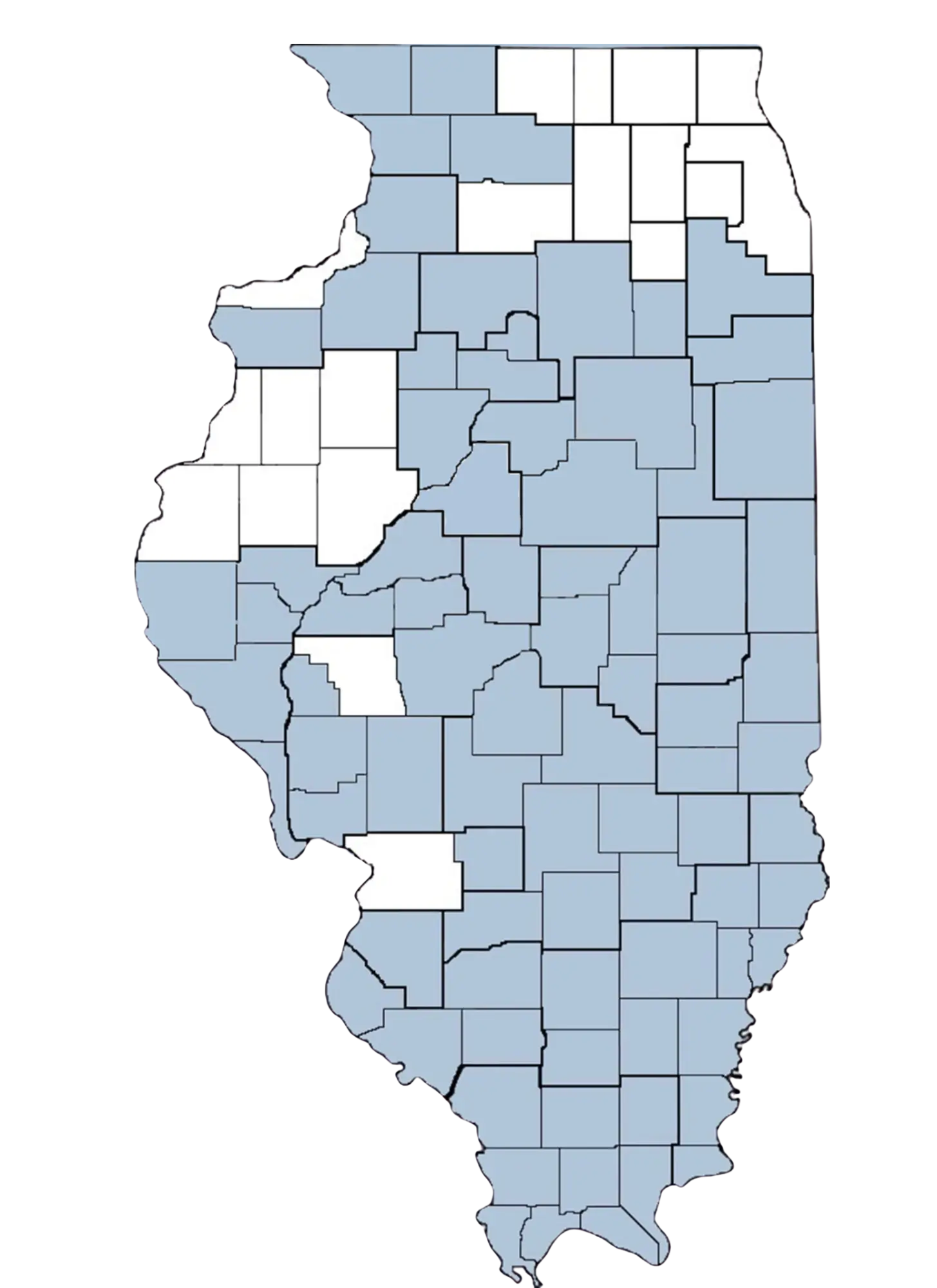 Map of OSPS Counties